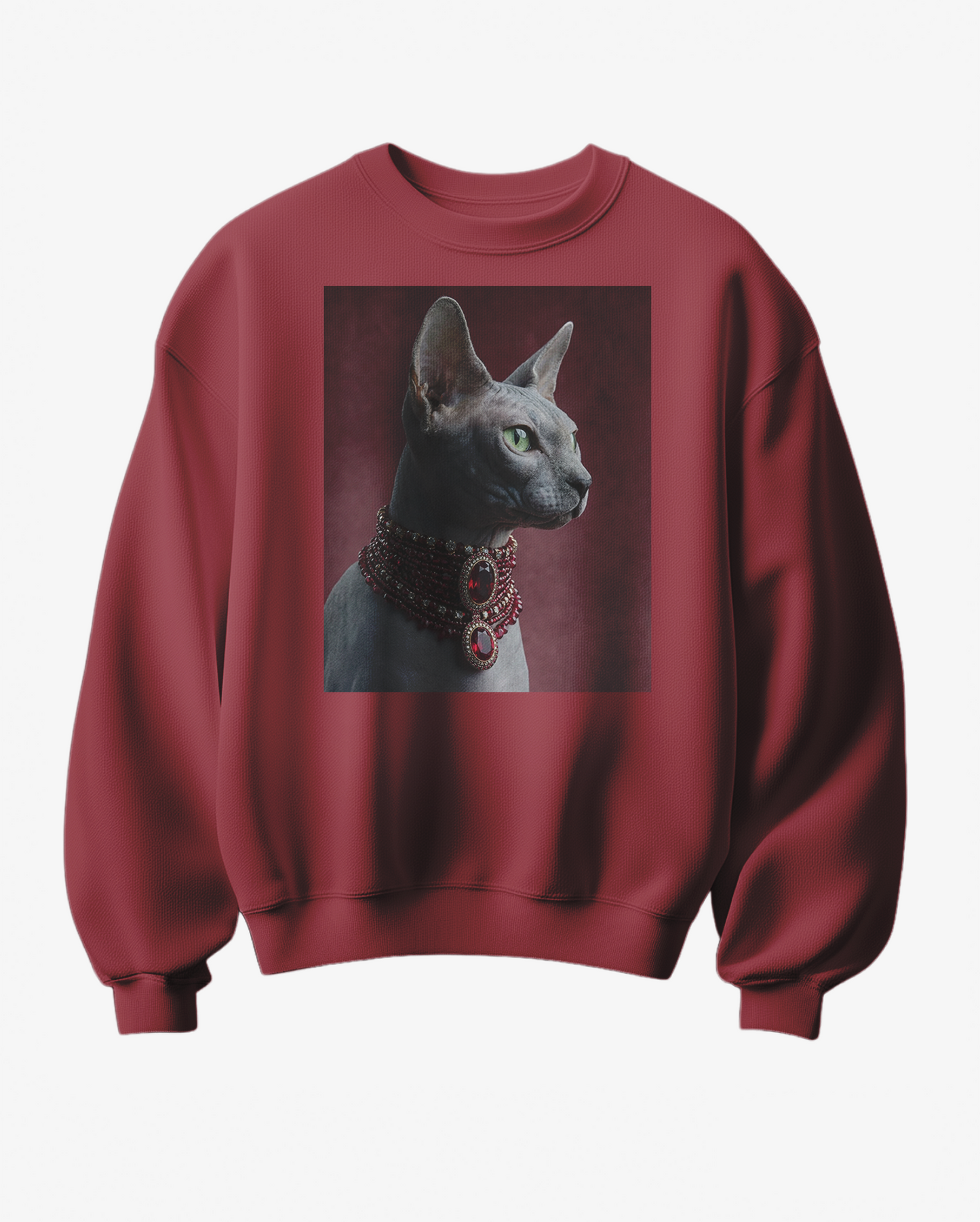 Sweatshirt Sphynx Royalty - Camale