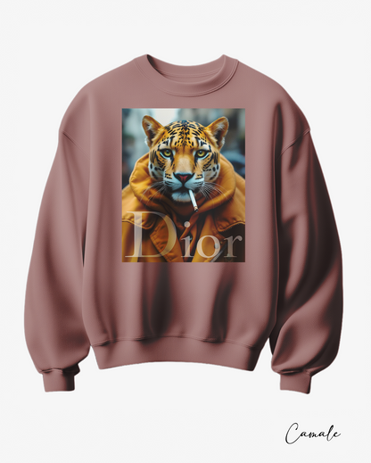 Sweatshirt D Feline - Camale