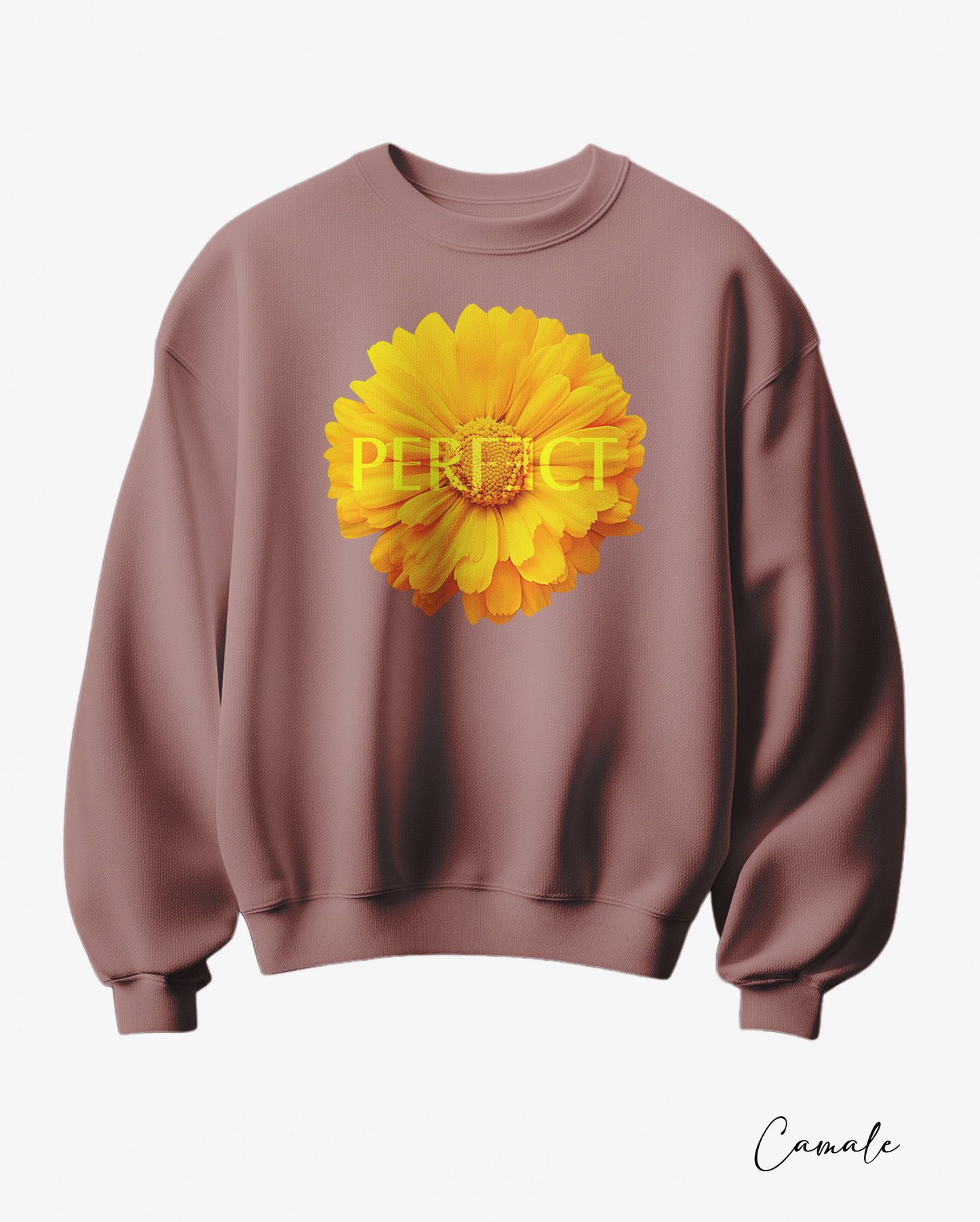 Sweatshirt Perfect Flower - Camale