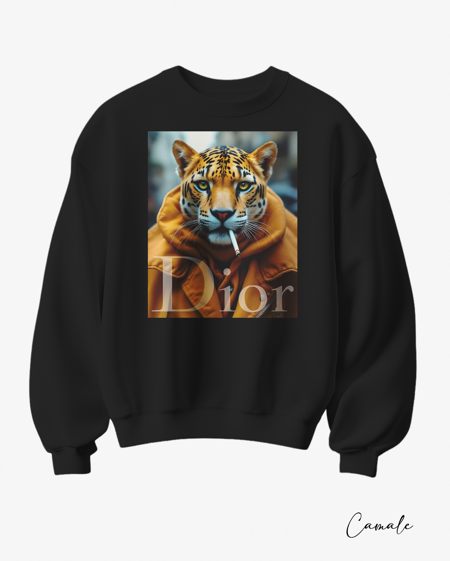 Sweatshirt D Feline - Camale