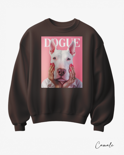 Sweatshirt White Dogue - Camale