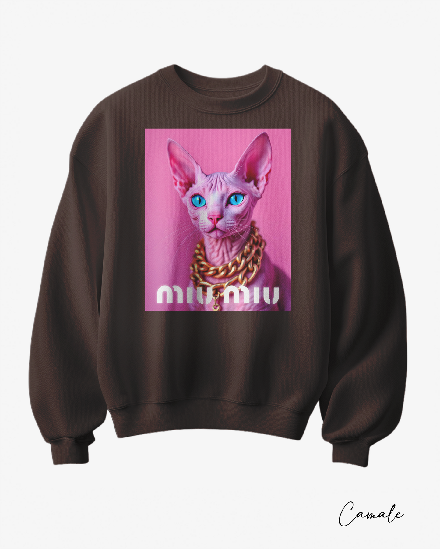 Sweatshirt Sphynx Miu - Camale