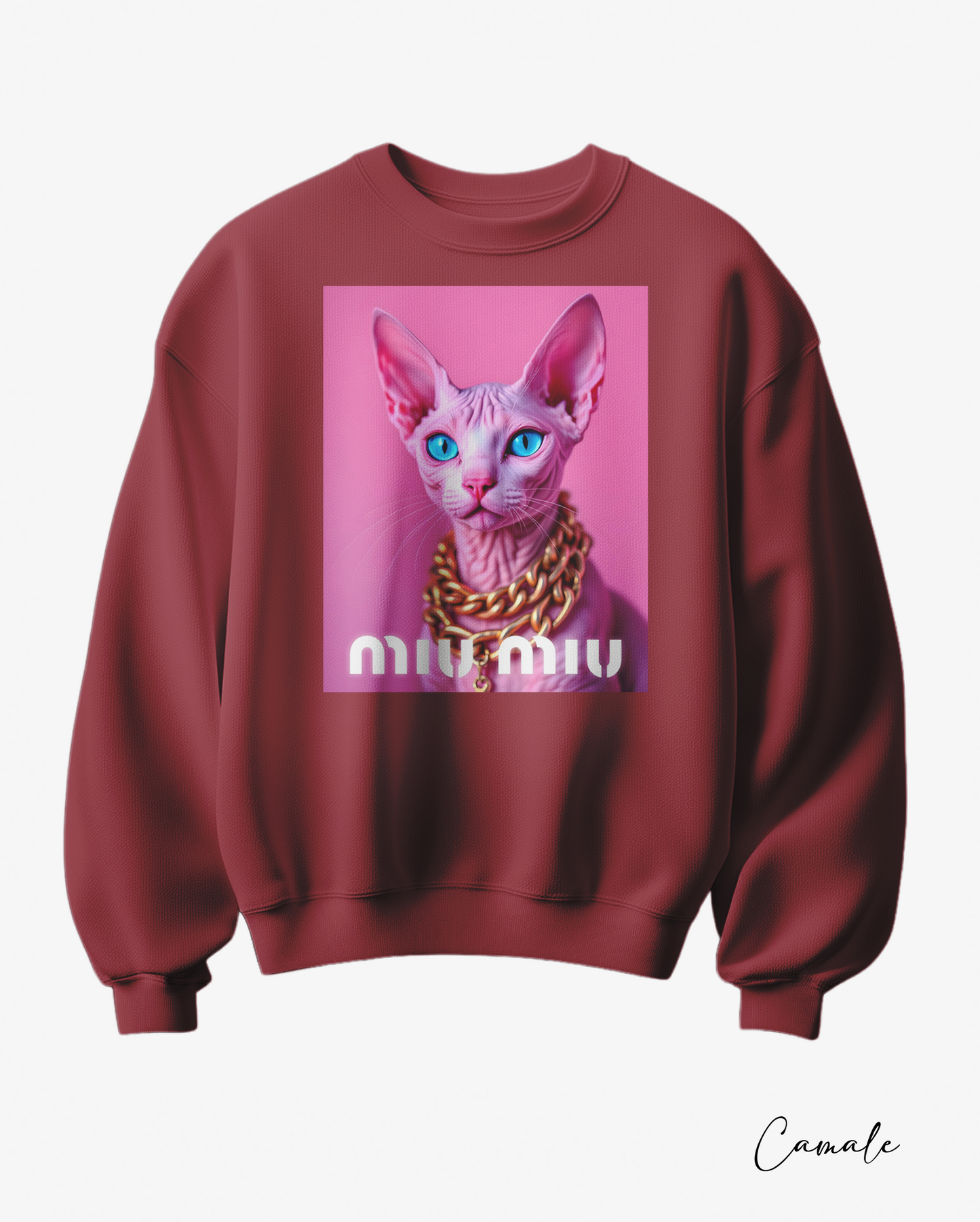 Sweatshirt Sphynx Miu - Camale
