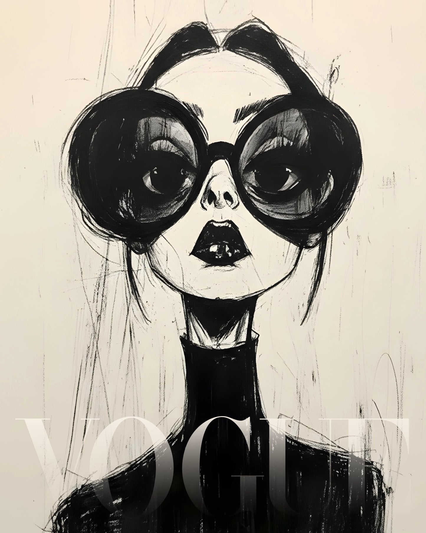 T-shirt Ink Muse Portrait