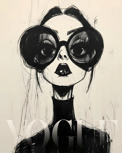 T-shirt Ink Muse Portrait