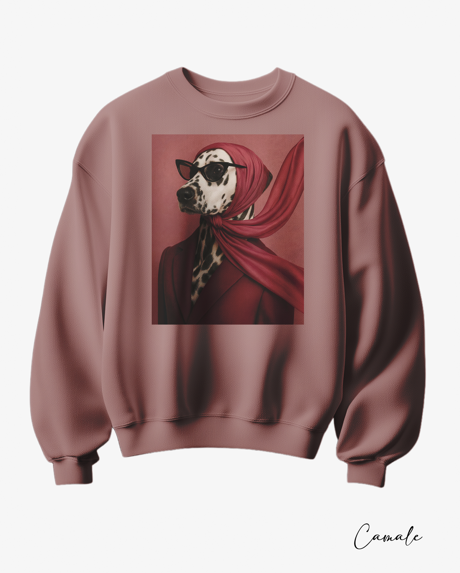 Sweatshirt The Dalmatian Diva - Camale