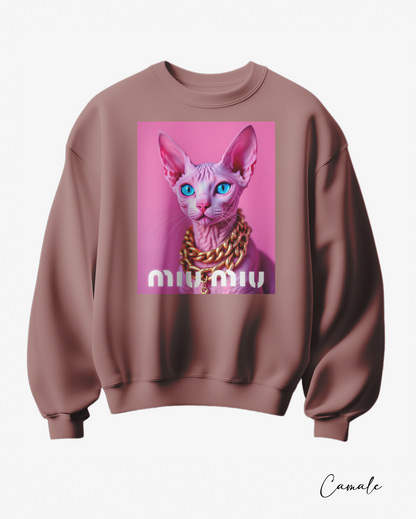 Sweatshirt Sphynx Miu - Camale