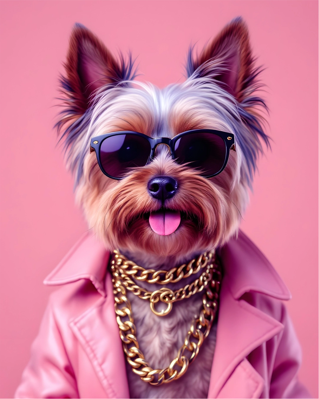 Camiseta Camalestore Yorkie Street Icon, camiseta de algodão com estampa de cachorro Yorkie e design urbano, vista frontal.